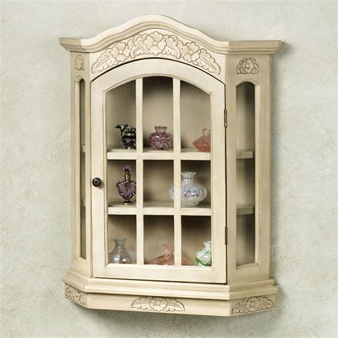 Stylish And Functional Small Curio Cabinet With Glass Doors - Home Cabinets
