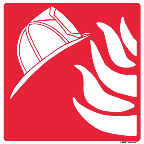 Buy 2 x safety sign - fire point symbol pictogram - self adhesive ...