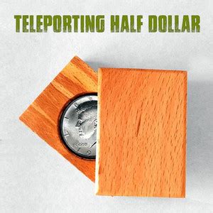 MilesMagic Magician's Teleporting Half Dollar or 2 Rupee Coin Real ...