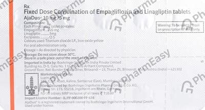 Ajaduo 10mg/5mg Tablet: Uses, Side-effects, Price, Dosage & More Info ...