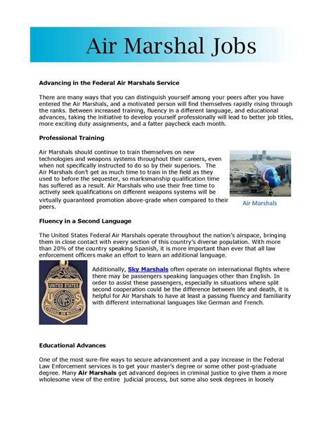 Calaméo - Sky Marshal Jobs