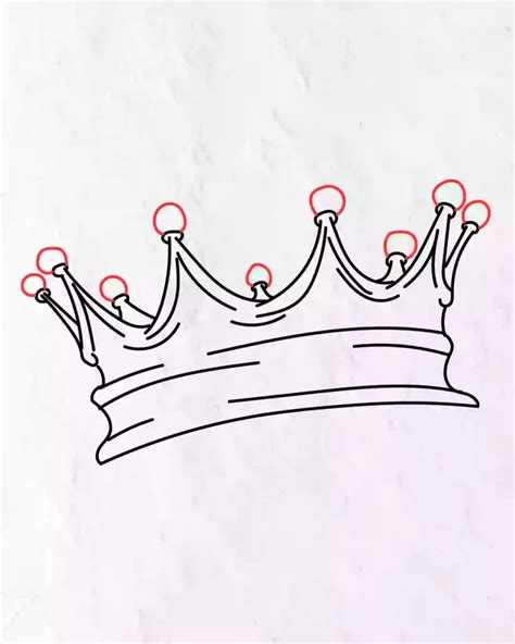 How To Draw Crown In Simple And Easy Steps Guide
