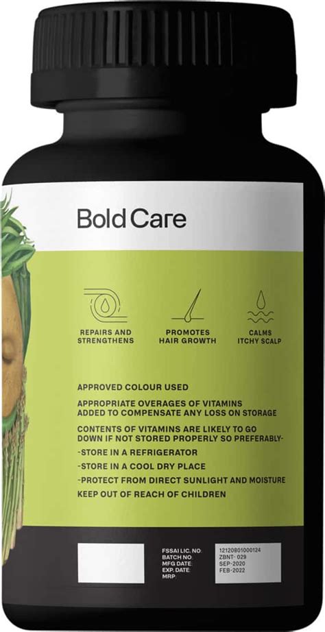 Buy BOLD CARE ORGANIC BIOTIN TABLETS FOR HAIR GROWTH - 60 TABLETS ...