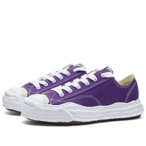 Maison MIHARA YASUHIRO Men's Hank Low Sneakers in Purple Maison MIHARA ...