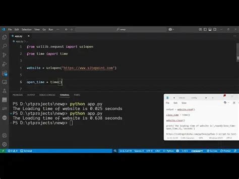 Image result for Run Python Script to Check a Website