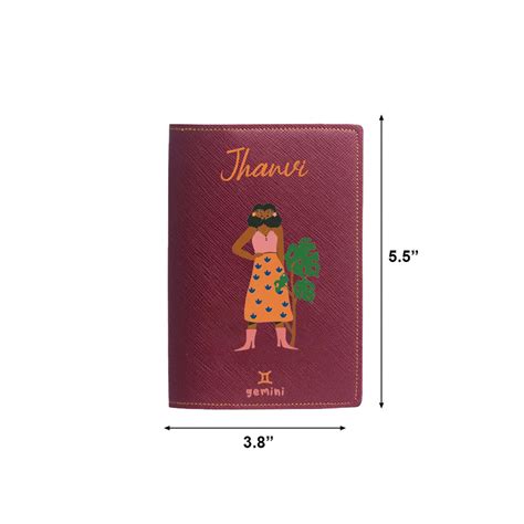 Exclusive Passport Cover - Generous Gemini