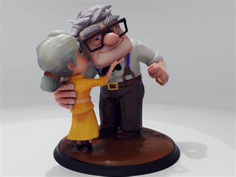 ArtStation - Carl and Ellie 3D print mode | Resources