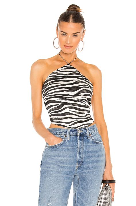 retrofete Doris Top in Zebra | REVOLVE