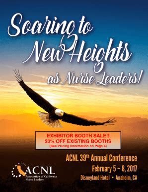 Fillable Online acnl memberclicks EXHIBITOR BOOTH SALE Fax Email Print ...