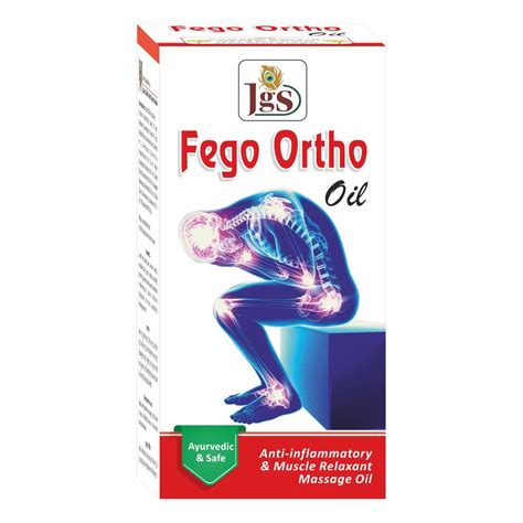 JGS Fego Ortho Oil | Ayurvedic Oil for Relief from Knee, Joint, Back ...
