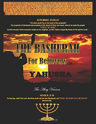 Buy Bashurah for Believers in Yahusha: Abrym Version Book Online at Low ...