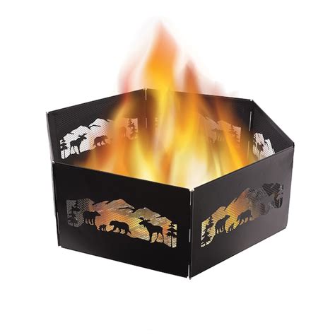 Blue Sky Outdoor Living The Zion Northern Woods Fire Rings FFR3612NW at ...