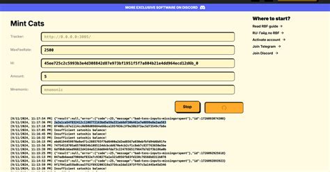 CAT20 Mint Setup Guide — fast 90% synced tracker — Teletype