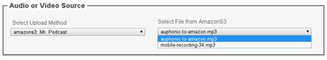 Auphonic Blog: Amazon S3 and Archive.org Now Supported by Auphonic