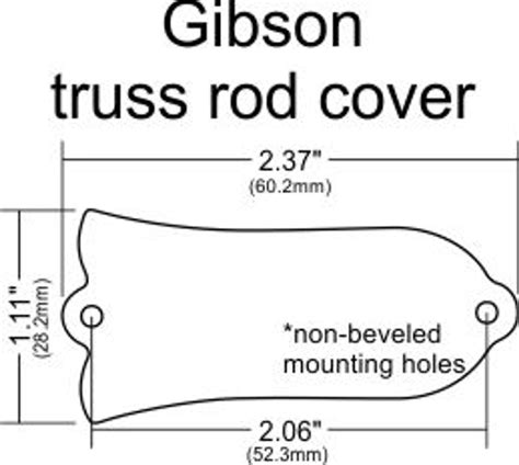 Custom Engraved Truss Rod Cover fits most Gibson guitars Les Paul, SG ...