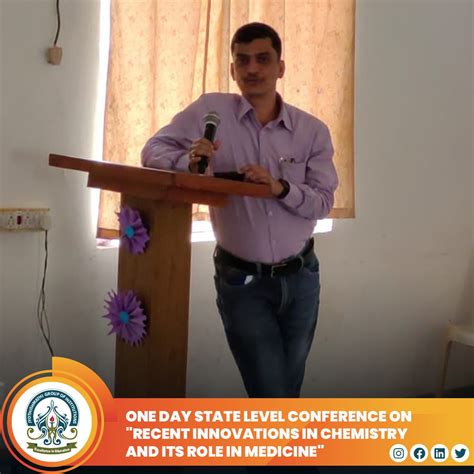 One Day state level conference on "Recent Innovations in Chemistry and ...