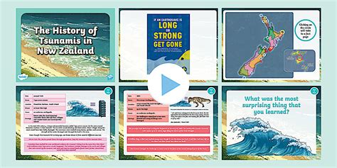 The History of Tsunamis in New Zealand (teacher made)