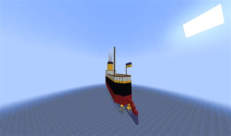 Image result for Titanic Build Minecraft Tutorial