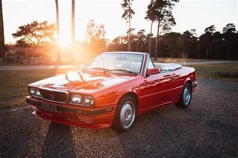 Entry Is Now Open - 1991 Maserati Bi-Turbo Spyder E - Bridge Classic Cars