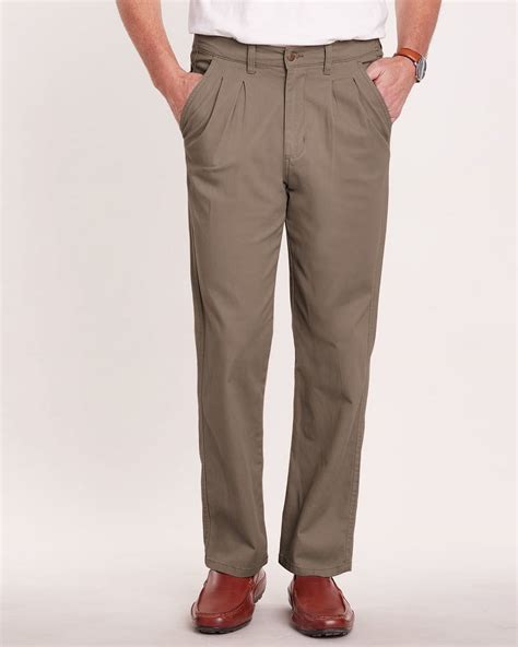 Blair Mens Johnblairflex Relaxed-Fit Back-Elastic Twill And Denim Pants ...