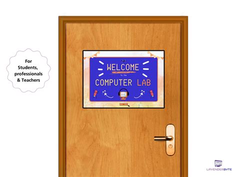 Computer Lab Sign 的图像结果