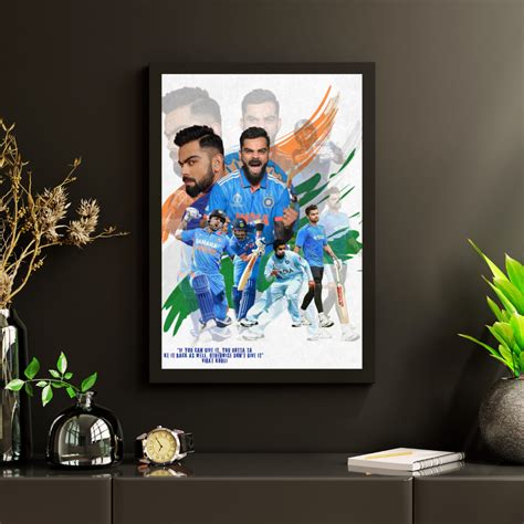 Virat Kohli Collage Poster/Frame/Canvas – BanterBox