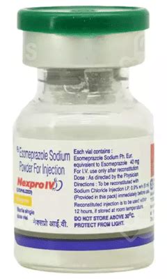 Nexpro Iv 40 Mg Injection 1 - Uses, Side Effects, Dosage, Price | Truemeds