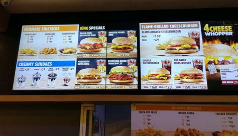 Price Burger King Menu Ph at Ollie McKeown blog