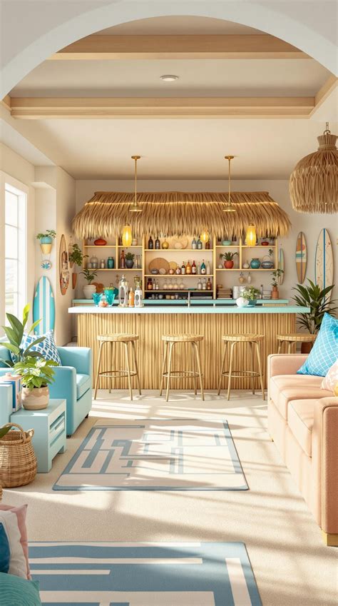 29 Creative Seating Ideas for Basement Bar Spaces | Cafe interior ...