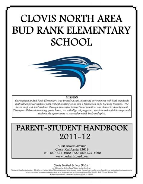 BR Ravens Rock! - Bud Rank Elementary School - Clovis Unified ...