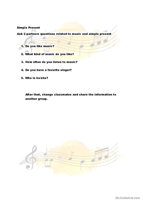 Song Using Simple Present 的图像结果