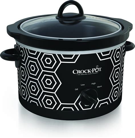 Amazon.com: Crock-Pot 4.5 Quart Round Portable Slow Cooker and Food ...