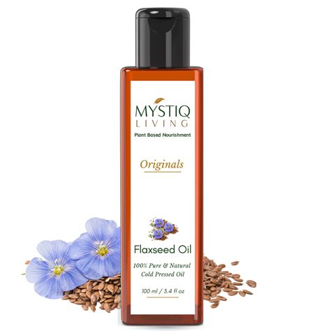 Cold Pressed Flaxseed Oil | Mystiq Living