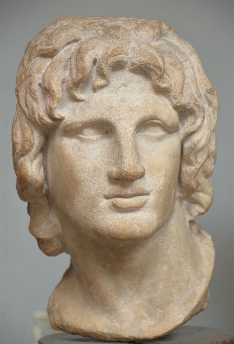 Alexander The Great Statue Head