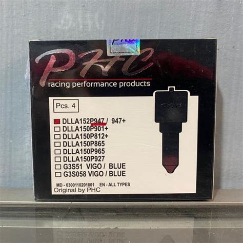 Jual PHC Nozzle DLLA152P947 P947 P 947 EDU2 Innova Fortuner Hilux 2KD ...