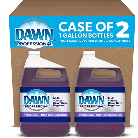 Dawn Multi-Surface Heavy Duty Degreaser, Fresh Scent, 1 gal Bottle, 2/Carton (07307 ...