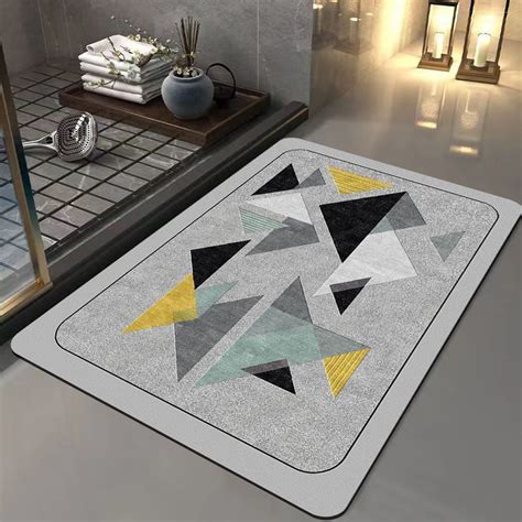 PRETXORVE Thickened Absorbent Floor Mat Bottom Non-slip Floor Mat ...