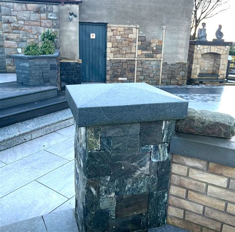 Blue Granite Apex Pier Cap - Coolestone - Exceptional range of natural ...