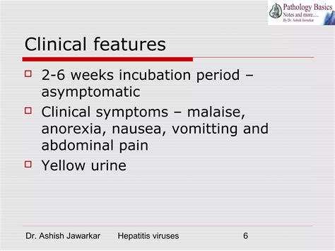 Hepatitis viruses - Heptatitis A, B, C, D and E, clinical features ...