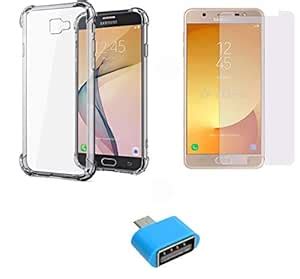 YOFO Combo for Samsung J5 Prime Transparent Back Cover + Matte Screen ...