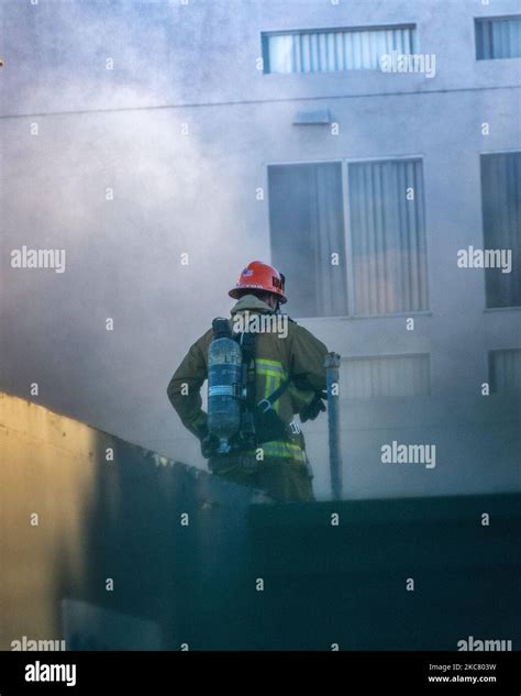 Los Angeles, CA, USA – November 3, 2022: Los Angeles Fire Department ...