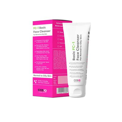 Buy CosIQ Basic FC-1 Face Cleanser for Normal to Oily Skin — Vanity Wagon