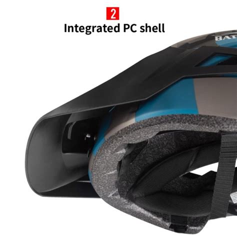 Buy Batfox Bicycle Helmet Mountain Bike Riding Helmet With Warning ...