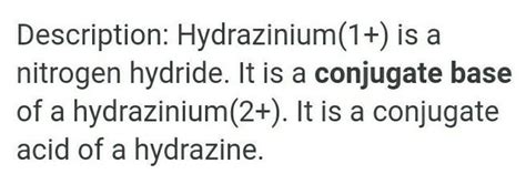 write the formula for conjugate acid of NH2 NH2 - Brainly.in