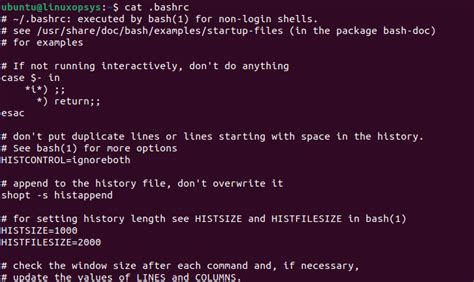 Image result for Bashrc File in Linux