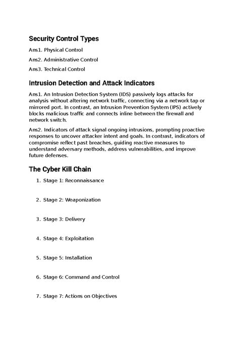 Answer - This is the coursework of PDM University - Security Control ...