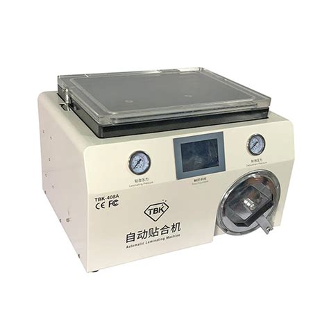 TBK-408A 15 INCH VACUUM PUMP LCD OCA LAMINATING MACHINE DEBUBBLER IN O