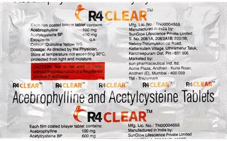 R4clear Tablet: Uses, Side Effects, Price & Substitutes