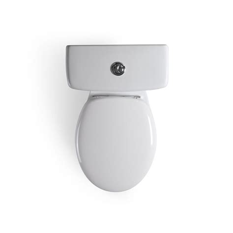 BIM objects - Free download! Posh Solus Square Close Coupled Toilet ...