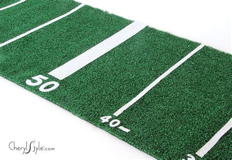 Homemade Table Runner Ideas Sports Theme 的图像结果